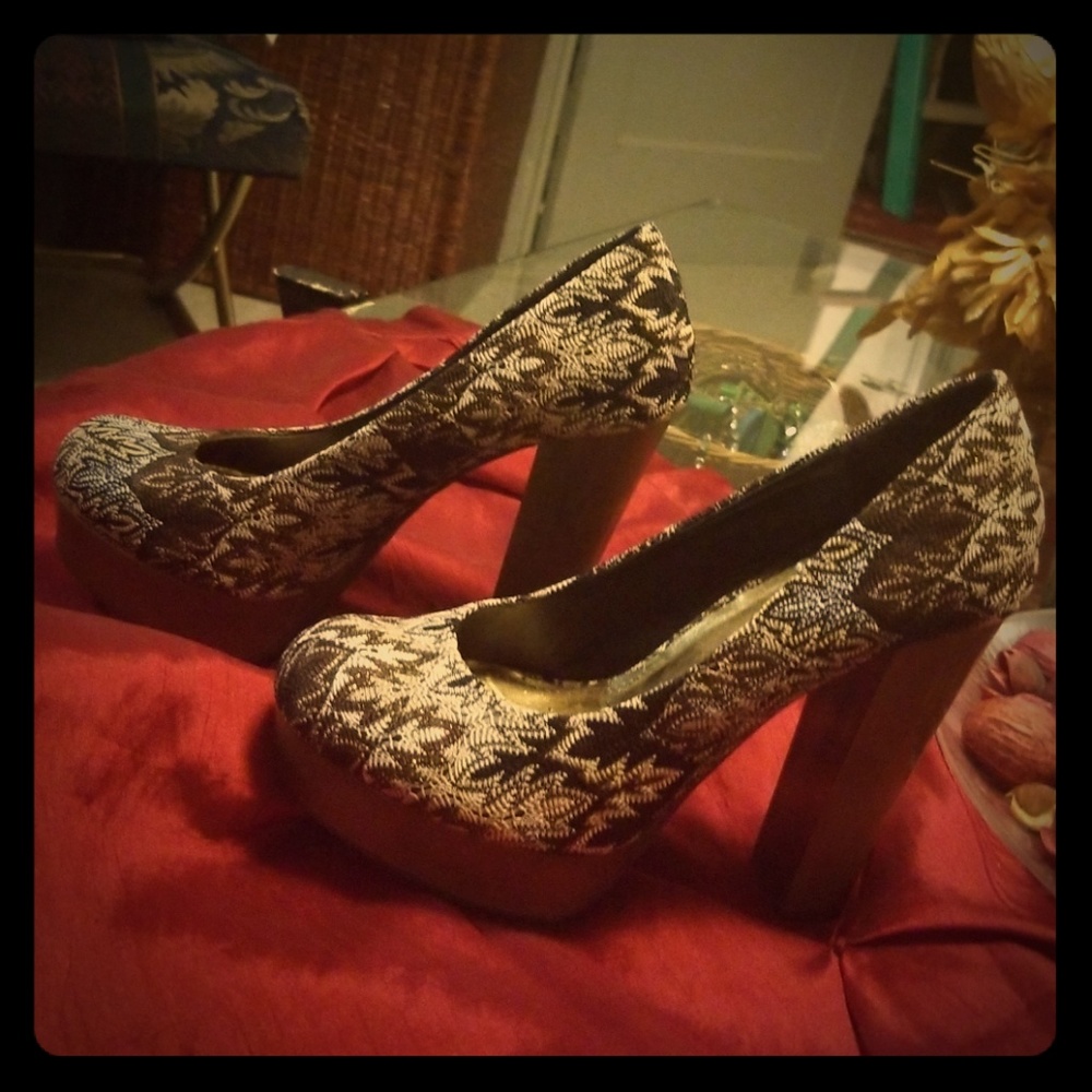 Shoes, dress, jacket, sweater